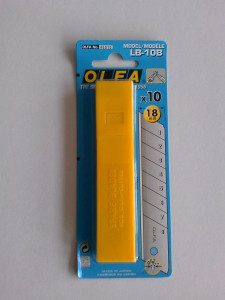 Olfa penge 18 mm 10 db/csomag LB-10